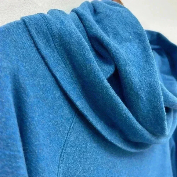 L.L. Bean Sweater Women's Small Cowl Neck Warm Winter Stretchy Thumbs Pocket - Picture 2 of 7